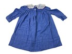 Mtg Whimsical Smock Style Dress Sarah Kent Girls 3t Hand Embroidery Work Usa 80s