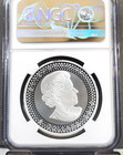 2019 Canada Silver 5 Dollars Maple Leaf Two Nations Ngc Modified Pf 70 Rare 1 Oz