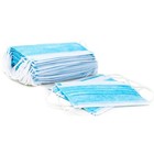 Face Mouth Masks Disposable With Ear Loops 3-ply Non Woven