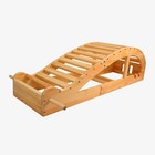 Yoga Viparit Dandasan Bench  Large Yoga Backbender  Restorative Yoga Bench