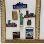 Vintage New York Souvenir Magnet Lot Of 8 Refrigerator Magnets