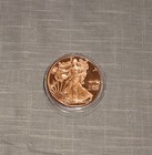 1 Oz Bullion Walking Liberty Eagle Round 999 Pure Fine Mint Copper Coin  1