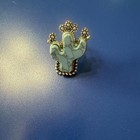  turquoise  cactus  ring With Silver  It   s Adjustable
