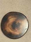 Live Edge Practice Pad Rare Blue  Natural Wood