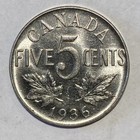 1936 Canada 5 Cent