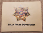 Ok Tulsa Oklahoma Shoulder Patch W presentation Card