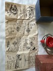 Antique Aero Gyro Spinning Top In Box Instructions Table Toy