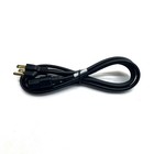 Ac Power Cord Standard Pc Computer Monitor Desktop Cable 6ft 3 Prong Plug