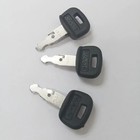 5pk For Kubota Skid Steer Track Loader   Mini Excavator Ignition Key W logo 459a