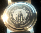 Rare Vintage Men s Disney  Mickey Silhouette Mickey Mouse Watch Stainless Steel 