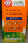 6pk Case Arm   Hammer Essentials Disinfecting Wipes 80 Count Renewing Rain Scent