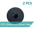 2pcs Foam Foot Pads Rollers For Home Gym Exercise Machine Equipments 