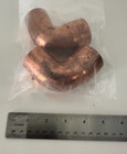 Copper Sweat Elbows Tee End Caps Union Fittings Lot Of 43 Pieces And 8 Pounds