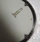Art Deco Enameled Uncommon Lentheric Paris France Round Powder Compact