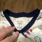 Member s Mark Boys 2pc Pajama Set Size 8 Cotton Knit Space Rocket Graphic Ls
