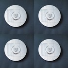 4 Pcs Wheel Center Cap Aftermarket For Cadillac Escalade Chrome Plain Crest
