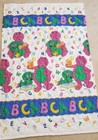 Vintage Barney Abc Baby Bop Blanket The Bibb Company Usa Toddler Bed Crib Quilt