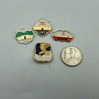 Lot 4 Different Chinese Lapel Pins Not Sure What These Are  H8