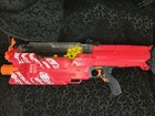 Rare Nerf Rival Nemesis Mxvii-10k Red Motorized Blaster Gun Tested Works 