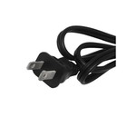 5-pack 3 5ft 21 Gauge Ac Power Cable Cord 2 Prong Nema 1-15p To Pigtail Wires