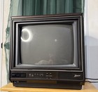 Zenith C1382w 13  Crt Tv Woodgrain Retro Gaming 1988 No Remote