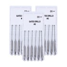 Dental Endodontic Root Canal Files Gates Glidden Drills 28 32mm Stainless Steel