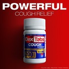 6 Pack Dextabs Cough Suppressant  200 Tablets  15 Mg Of Dextromethorphan Hbr
