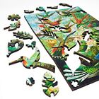 Wooden Jigsaw Puzzle For Adults By Foxsmartbox - 145 Pieces - Hummingbirds