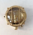 Nautical Style Vintage Brass Marine Ship Passage Ceiling wall Deck Light Fixture