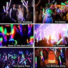 32 Pcs Foam Glow Sticks Bulk Party Pack  L16  Big Led Light Up Foam Sticks Wi   