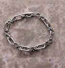 Rare Vintage Georg Jensen No  80 Denmark 925 Sterling Silver  Bracelet- 7 5 