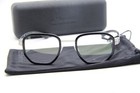 New Ic  Berlin Hiro Rough Black Authentic Eyeglasses W case 46-18