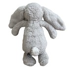 Jellycat Bashful Bunny Gray Silver Oatmeal Tan Beige Pink Nose 12    Plush Rabbit
