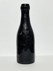 Pre-1900s Rare Antique Old Bottle  Black Glass