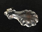 Vintage Murano Glass Italy Chandelier Crystal Clear Prism Pendants  3  Long