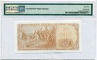 Chile 1967-76 10 Escudos Bank Note Gem Unc 65 Epq Pmg