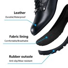 Premium Motorcycle Boots Genuine Leather Boots For Men Biker Boots With Lace-up