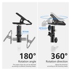 Neewer 3 Pieces Photo Studio Clamp Holder 5 8   Tripod Light Stand Attachment
