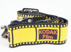 - ex  Kodak Vintage Camera Strap Film Strip Style Yellow Black And Red