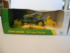 Vintage 1996 Ertl 1 16 John Deere 345 Lawn   Garden Tractor W attachments   5079