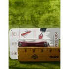 Keysmart Compact Key Organizer Red Slim Edc Holder Up To 8 Keys Brand New