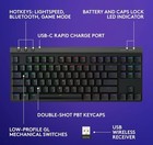 Logitech G515 Wireless Gaming Keyboard Tkl Tactile Brown Mechanical Black