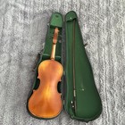 Vintage Czech Stradivarius Copy 4 4 Violin Bow Case Repair Project As Is Nr 