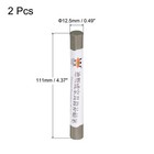 2pack Wood Wax Filler Stick Furniture Crayons Touch Up Repair Pens Dark Gray