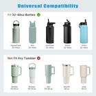 Diumepo Silicone Boot For Hydroflask 32 40 Oz Water Bottle -anti-slip Bottom    
