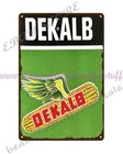 Wall Plaque Wall Art 1971 Dekalb Crop Seed Corn Farming Metal Tin Sign