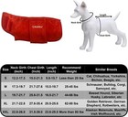 Double Thick Bathrobe For Drying Dogs Dog Drying Coat  dark Red  Xl 