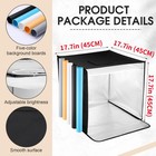 16  Led Photo Studio Light Box Folding Photography Shooting Tent Background Kit