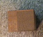 Vintage Letterpress Metal On Wood Printing Block   Locomotive Train Engine