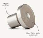 Jolie Filtered Showerhead   Filter  brushed Steel 
